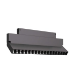 ST686.436.18 Св-к трек. Черный LED 1*18W 3000K 1 470Lm Ra>90 34° IP20 L370xW26xH137 220V