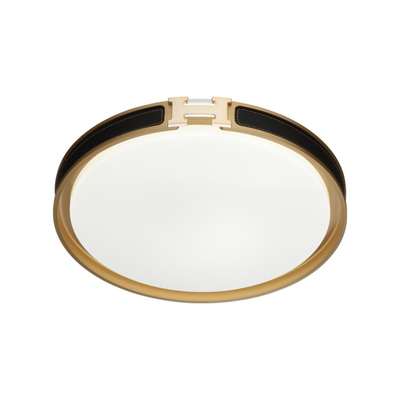 7667/EL COLOR SN 132 Светильник пластик/черн/золот LED 70Вт 3000-6000К D505 IP43 пульт ДУ FAVEMO BLACK