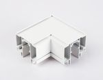 Коннектор угловой для шинопровода Magnetic 48V в натяжной потолок GL3391 WH белый