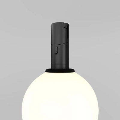 Трековый светильник Луна / Luna 3000К 5Вт 220°, TR208-1-5W3K-B. TM Maytoni