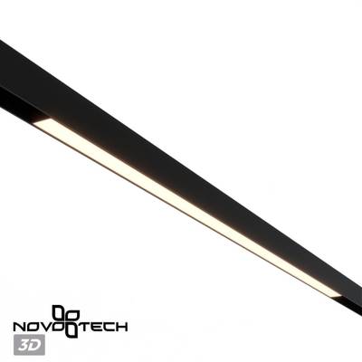 359943 PORT NT25 210 черный Трековый св-к диммир. со сменой цв.температуры, пульт ДУ/Tuya Smart Life IP20 LED 30W 3000-6000K 90-240V VECTOR