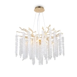 Подвесной светильник Mineral FR1010PL-08G, G9х8. TM Maytoni