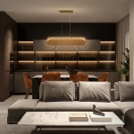 Подвесной светильник Eclat FR6182PL-L18BS, LED. TM Maytoni