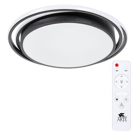 Потолочный светильник Arte Lamp SONNY A2688PL-1BK, 1хLED