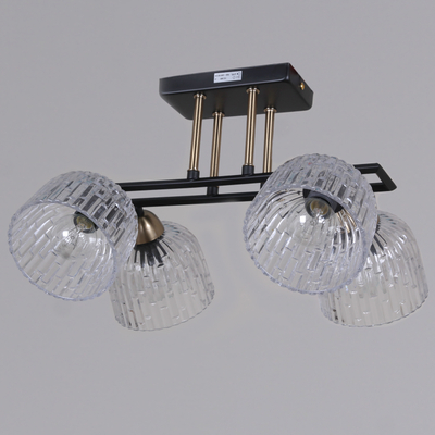 IL0794-4CSQ-25BKAB ELITE светильник потолочный ILLUMICO, E14х4