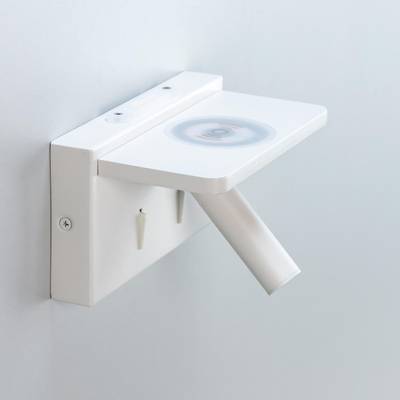 Citilux Декарт CL704370 LED USB QI Светильник поворотный Белый