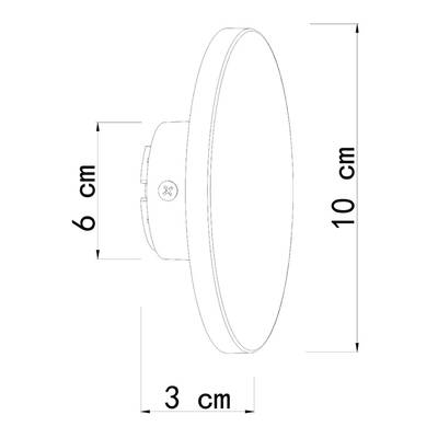 Фасадный светильник Arte Lamp NIMBO A4403AL-1BK, 1хLED
