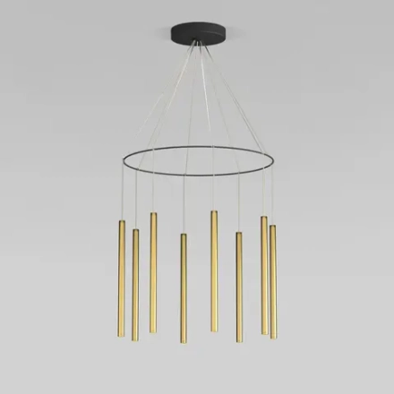 Светодиодный подвесной светильник в цвете латунь 301101 LED латунь, LED