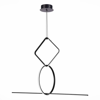 SL6113.453.01 Светильник подвесной ST-Luce Черный LED 1*50W 4000K