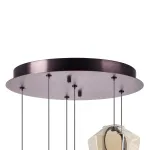 796169 Люстра CARAMELLO LED 6х6W 700LM КОФЕЙНЫЙ/МУЛЬТИКОЛОР 3000K Lightstar