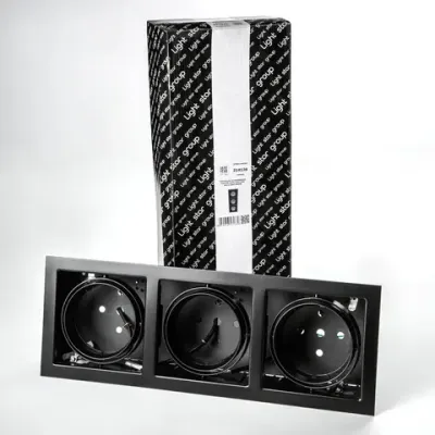 214138 Светильник CARDANO 111Х3 ЧЕРНЫЙ Lightstar