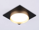 Светильник встраиваемый TN5232 BK/GD черный/золото GX53 max 12W 110*110*35