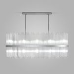 Умная подвесная люстра со стеклянным рассеивателем 485/10