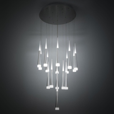 Citilux Вегас CL227160 LED Люстра каскадная Алюминий