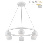8254/6 COMFI LN25 белый, металл Светильник подвесной LED GX53 6*7W 220V LUAZANA