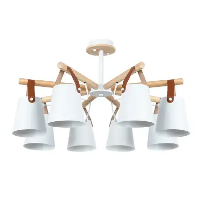 Потолочная люстра Arte Lamp THOMAS A7032PL-8WH, 8хE27