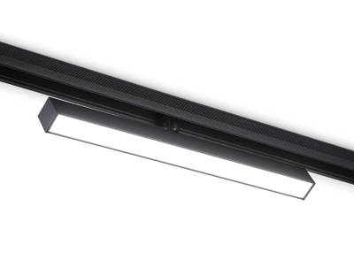 Светильник светодиодный трековый для шинопровода Magnetic GL4201 BK черный IP20 12W 4200K 48V 605*22*45