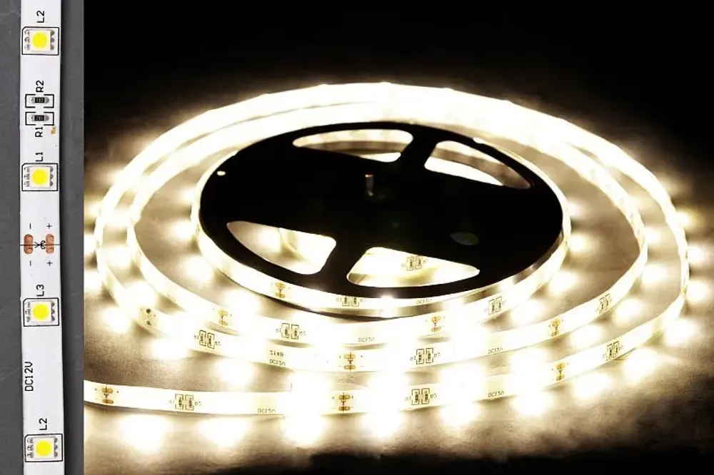 5050-30L-IP65 WW SMD WZQH светодиодная лента Sneha, LED