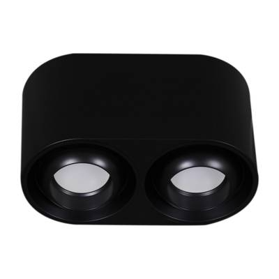 16123-9.5-002 GU10 BK светильник точ.