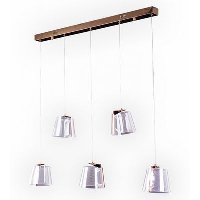 08044-5AS,37 Подвес Люцерна французское золото w111*16 h150 Led 35W (3000K)