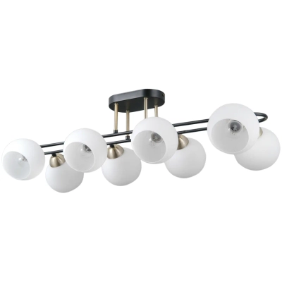 IL0790-8CSQ-25 BK AB TRENTO светильник потолочный ILLUMICO, E27х8
