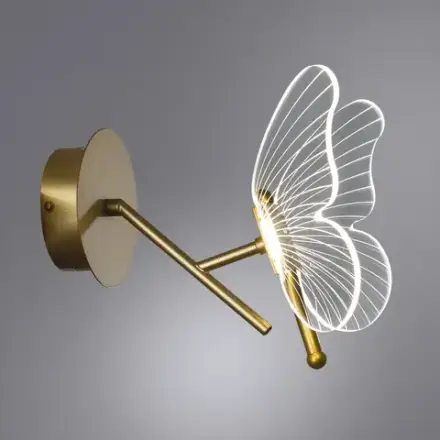 Настенный светильник Arte Lamp DARCY A2187AP-1GO, 1хLED