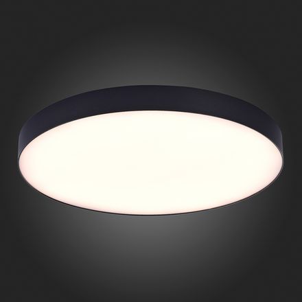 ST606.432.96 Светильник потолочный Черный LED 1*96W 3000K 8 640Lm Ra&gt;85 120° IP20 D600xH55 185-265V