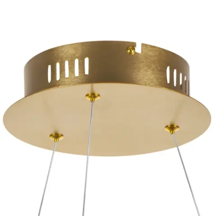 814213 Люстра VIRATA LED 40W 2000LM ЗОЛОТО 3000K