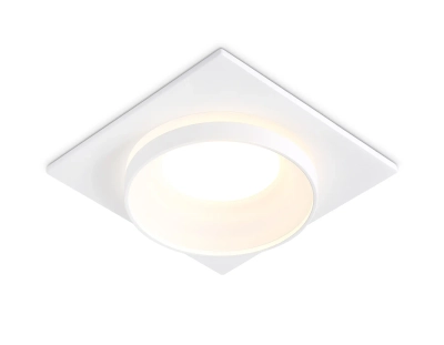 Светильник встраиваемый TN30709 WH белый GU5.3 92*92*36