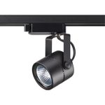 370427 PORT NT19 082 черный Трековый однофазный светильник IP20 GU10 50W 220V PIPE