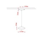 Подвесной светильник Arte Lamp ANDROMEDA A2089SP-6GO, 1хLED