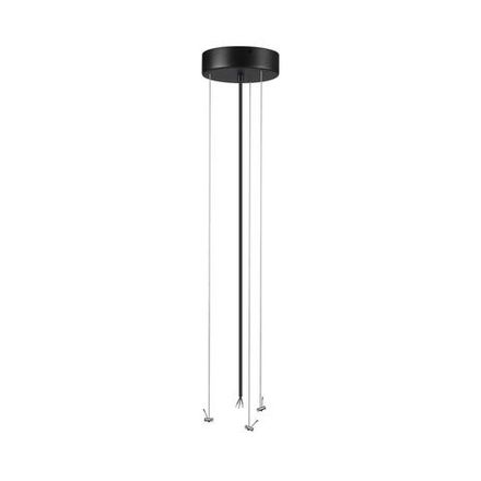 7756 (7758)/L SN 097 Подвесное крепление для светильника QUASAR LED металл/черный 1,5м QUASAR