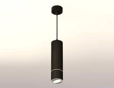 Комплект подвесного поворотного светильника XP7402040 SBK/PSL черный песок/серебро полированное MR16 GU5.3 (A2311, C7456, A2070, C7402, N7003)