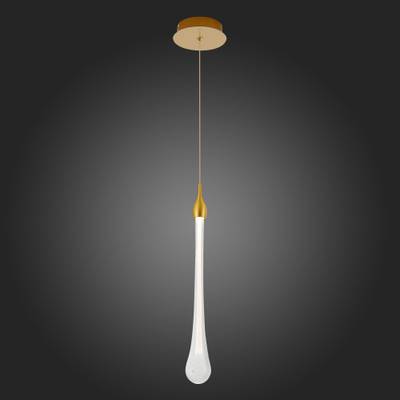 SL6103.203.01 Подвес ST-Luce Золотистый/Прозрачный LED 1*3W 4000K