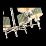 SL1121.103.06 Люстра подвесная ST-Luce Никель/Оливковый E14 6*40W