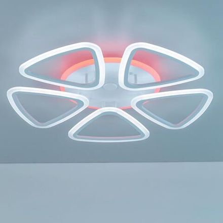 Citilux Мальта Смарт CL234A250E RGB Умная люстра Белая
