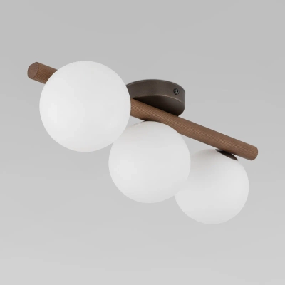 Потолочный светильник со стеклянными плафонами 10269 Estera Wood, G9х3