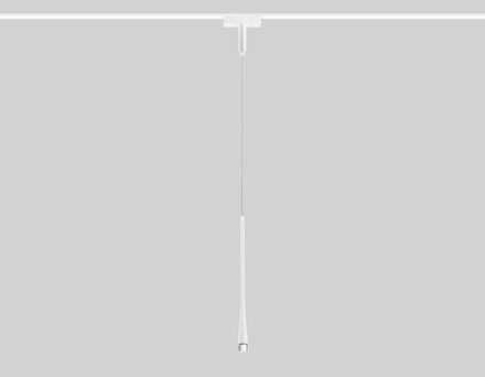 Светильник светодиодный трековый для шинопровода Magnetic Ultra Slim GV1636 WH белый IP20 6W 4200K 48V 38° D36*1500