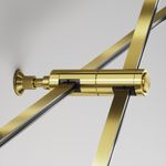 Крепление настенное Wall двойное Flarity латунь, TRA155CW-D1-BS. TM Maytoni