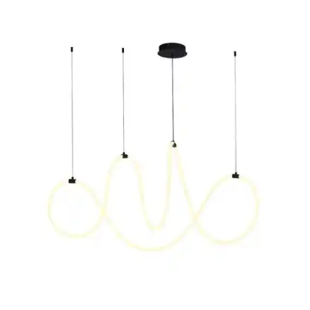 Подвесной светильник Arte Lamp KLIMT A2850SP-80BK, 1хLED