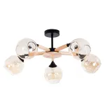 Потолочная люстра Arte Lamp BRANSON A4370PL-5BR, 5хE27