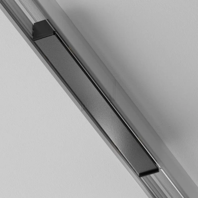 Коннектор питания прямой Exility X, черный, TRA239PC-42B. TM Maytoni