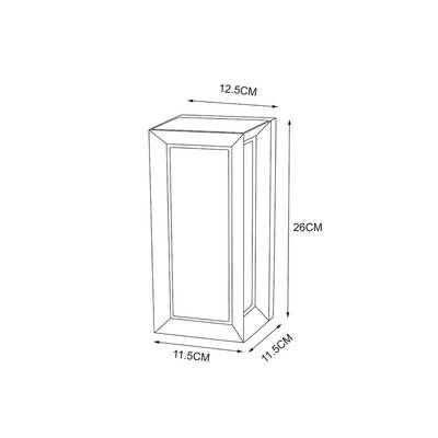 Уличный настенный светильник Arte Lamp ULYSSES A8112AL-1BK, 1хLED