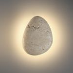 7034/5WL L-VISION ODL25 231 Настенный светильник светильник металл/камень IP20 1*5W 3000K 220V TRAVERTINO