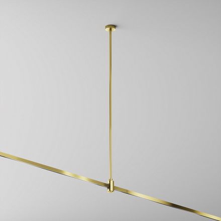 Крепление потолочное Long одинарное 700мм Flarity латунь, TRA159C-S1-BS. TM Maytoni
