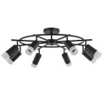 LR7183781 Люстра RULLO 8х50W GU10 ЧЕРНЫЙ (571718+214437-8+202431-8)