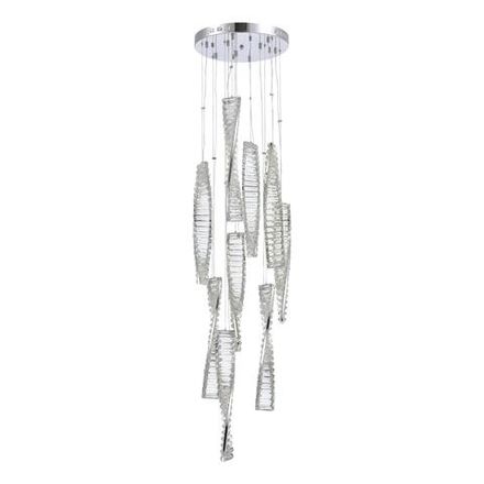 SL6205.103.09 Светильник подвесной ST-Luce Хром/Прозрачный LED 1*99W 3000K