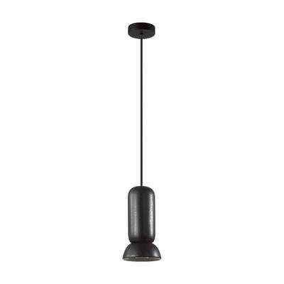 5054/1D PENDANT ODL24 451 черный/металл/керамика Подвес GU10 LED 4W KERAMA