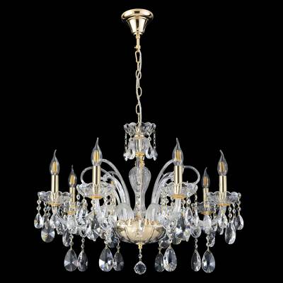 Люстра Crystal Lux MONICA SP8 GOLD 2502/308