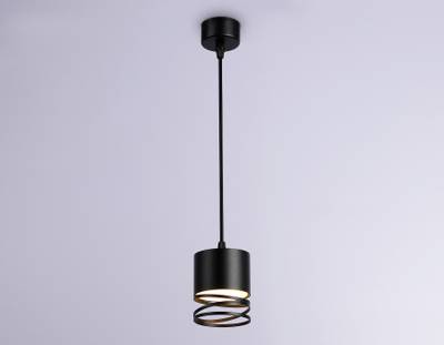 Светильник подвесной TN71109 BK черный GX53 max 12W D82*1135